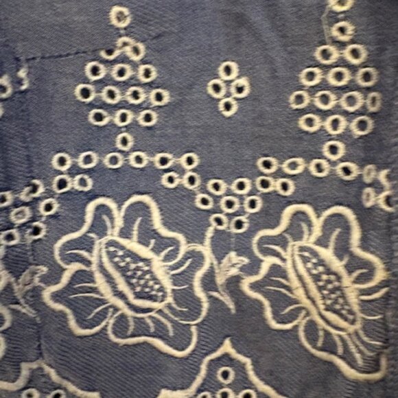 Moulinette Soeurs Chambray Dress - Sz M - Picture 5 of 5